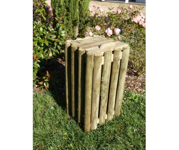 Corbeille en bois 60 litres fabriquée en France par CIHB