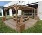 Ombrière en bois-sur mesure