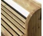 Banc en bois avec dossier Lucette