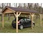 Carport bois voiture Limousin