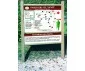 Panneau d'informations pour parcours de santé et sportifs