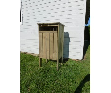 Corbeille en bois 100 litres-Nontron, fabriquée en France par CIHB.