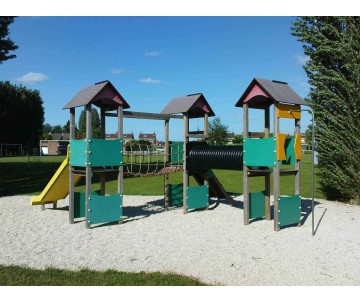 jeu pour collectivités et aires de jeux enfants de 6 à 12 ans-Citadelle d'Elodie 06
