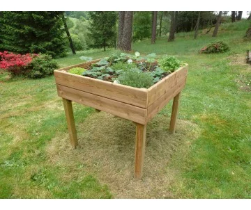 Table potagère en bois fabriquée en France par CIHB