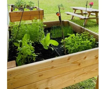 Table potagère fabriqué en France par CIHB- douglas