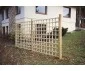 Panneau treille en bois